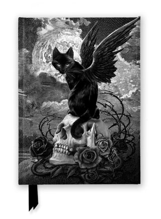 Cover image for 9781835629406 - Alchemy: Nine Lives of Poe (Foiled Journal)