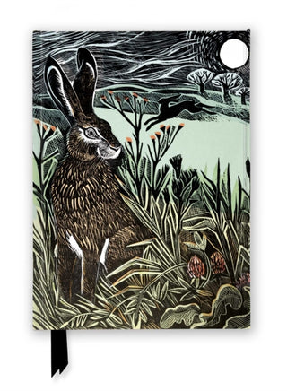 Cover image for 9781835629413 - Angela Harding: Hidden Hares (Foiled Journal)