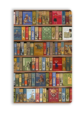 Cover image for 9781835629475 - Bodleian Libraries: High Jinks Vintage Bookshelves (Soft Touch Journal)