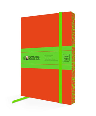 Cover image for 9781835629550 - Orange & Lime Green Artisan Paperback Notebook