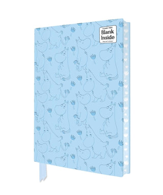 Cover image for 9781835629796 - Moomin and Flowers Artisan Art Blank Notebook (Flame Tree Journals)