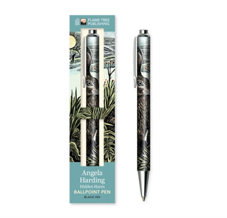 Cover image for 9781835629802 - Angela Harding: Hidden Hares Boxed Decorative Ballpoint Pen