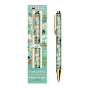 Cover image for 9781835629826 - Katherine Quinn: Beachcombing Boxed Decorative Ballpoint Pen
