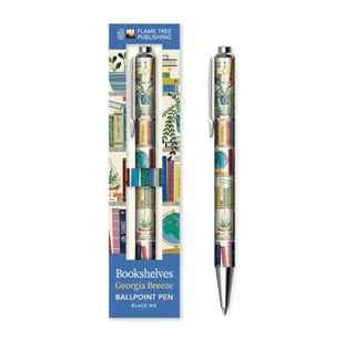 Cover image for 9781835629833 - Georgia Breeze: Bookshelves Boxed Decorative Ballpoint Pen