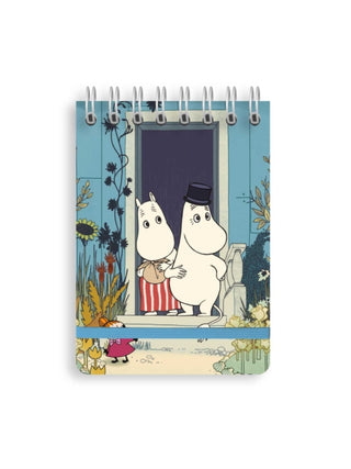 Cover image for 9781835629994 - Moomins on the Riviera (Spiral Bound Pocket Notebook)