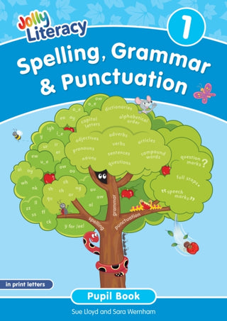 Cover image for 9781835821954 - Spelling, Grammar & Punctuation Pupil Book 1