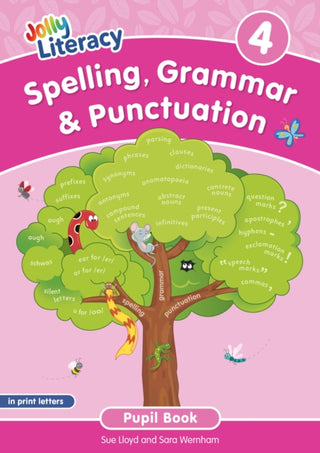 Cover image for 9781835821985 - Spelling, Grammar & Punctuation Pupil Book 4