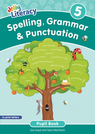 Cover image for 9781835821992 - Spelling, Grammar & Punctuation Pupil Book 5