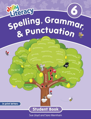 Cover image for 9781835822067 - Spelling, Grammar, & Punctuation Student Book 6
