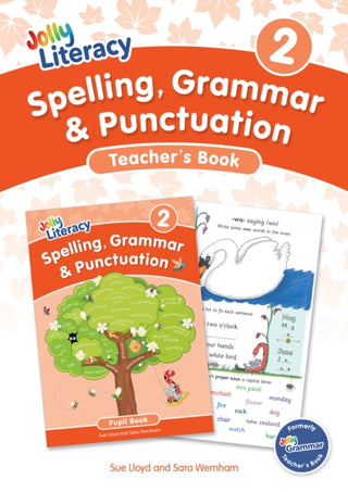 Cover image for 9781835822081 - Spelling, Grammar & Punctuation Teacher’s Book 2