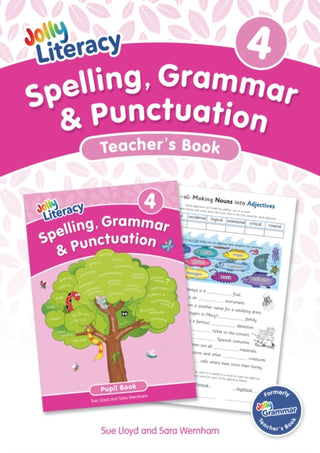 Cover image for 9781835822104 - Spelling, Grammar & Punctuation Teacher’s Book 4