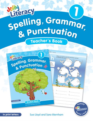 Supplemental image for 9781835822197 - Spelling, Grammar, & Punctuation Teacher’s Book 1