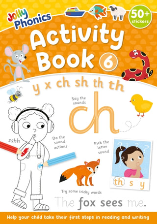 Supplemental image for 9781835823705 - Jolly Phonics Activity Book 6