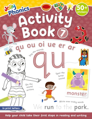 Supplemental image for 9781835823798 - Jolly Phonics Activity Book 7