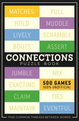 Cover image for 9781835870518 - Connections Puzzle Book