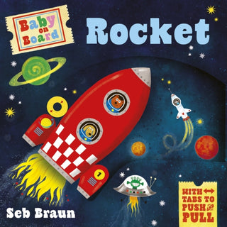 Cover image for 9781835872260 - Baby on Board: Rocket