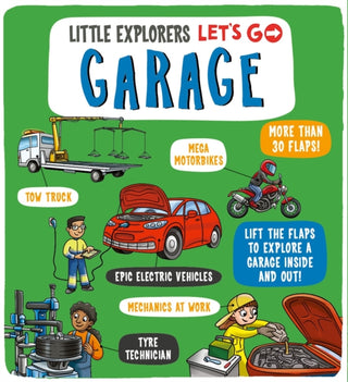 Cover image for 9781835872505 - Little Explorers: Let's Go! Garage