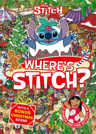 Cover image for 9781835873311 - Where's Stitch? LIMITED CHRISTMAS EDITION