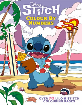 Supplemental image for 9781835873694 - Disney Stitch Colour By Numbers