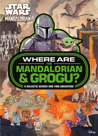 Cover image for 9781835873922 - Star Wars: Where are The Mandalorian and Grogu? Search and Find Activity Book