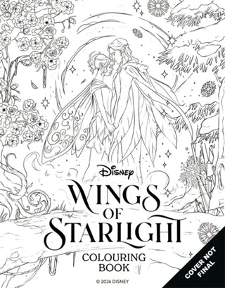 Cover image for 9781835874288 - Disney Wings of Starlight Colouring Book