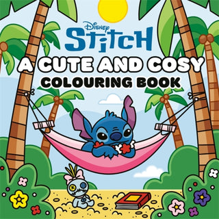 Cover image for 9781835874363 - Disney Stitch: A Cute and Cosy Colouring Book