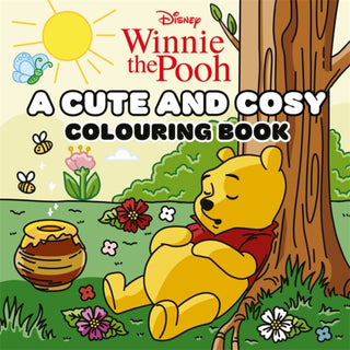 Cover image for 9781835874370 - Disney Winnie the Pooh: A Cute and Cosy Colouring Book