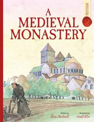 Cover image for 9781835874714 - A Medieval Monastery: Spectacular Visual Guides