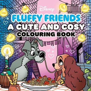 Cover image for 9781835878699 - Disney Fluffy Friends: A Cute and Cosy Colouring Book