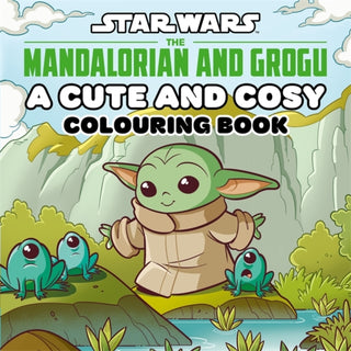 Cover image for 9781835878828 - Star Wars The Mandalorian and Grogu: A Cute and Cosy Colouring Book