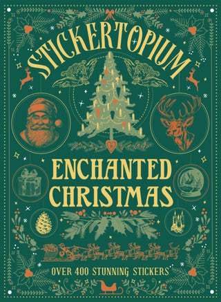 Cover image for 9781836001492 - Stickertopium: Enchanted Christmas