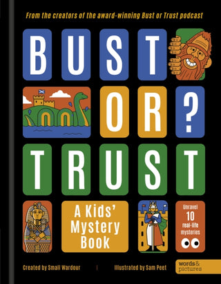 Supplemental image for 9781836001713 - BUST OR TRUST: A Kids' Mystery Book