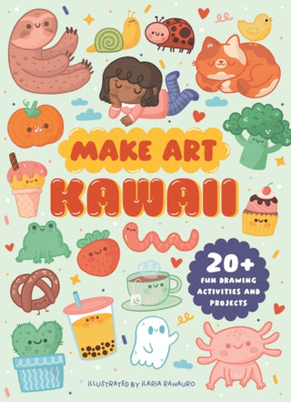 Cover image for 9781836005315 - Make Art: Kawaii