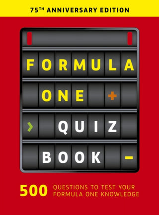 Cover image for 9781836005674 - Formula One Quiz Book