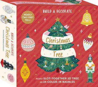 Cover image for 9781836007241 - Build & Decorate: Christmas Tree
