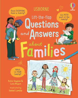 Cover image for 9781836040712 - Lift-the-flap Questions and Answers about Families