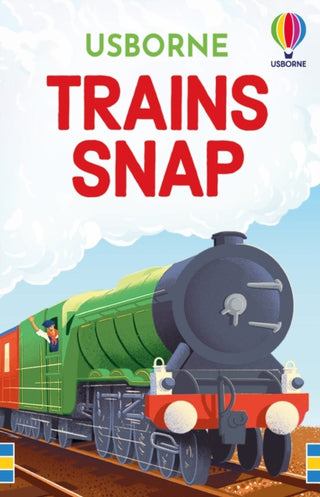 Cover image for 9781836040903 - Trains Snap