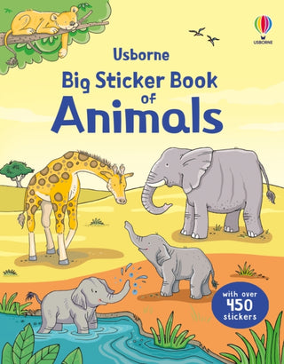Cover image for 9781836041146 - Big Sticker Book of Animals
