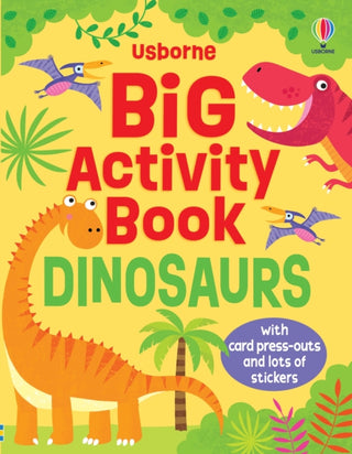 Cover image for 9781836041177 - Big Activity Book Dinosaurs