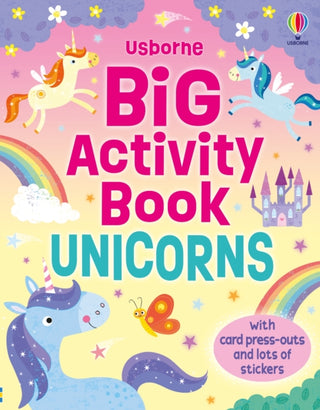 Cover image for 9781836041184 - Big Activity Book Unicorns