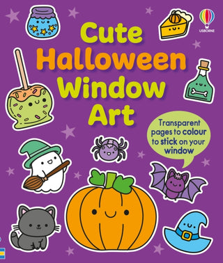 Cover image for 9781836041214 - Cute Halloween Window Art