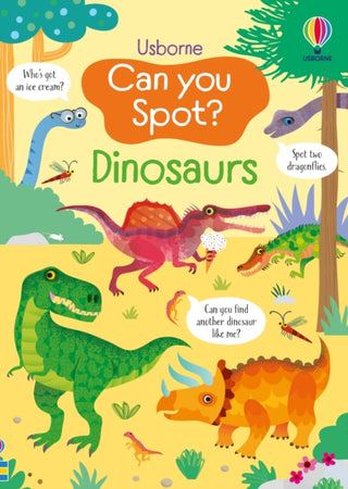 Cover image for 9781836041245 - Can you Spot? Dinosaurs