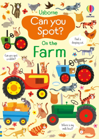 Cover image for 9781836041290 - Can you Spot? On the Farm