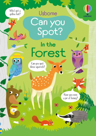 Supplemental image for 9781836041313 - Can you Spot? In the Forest