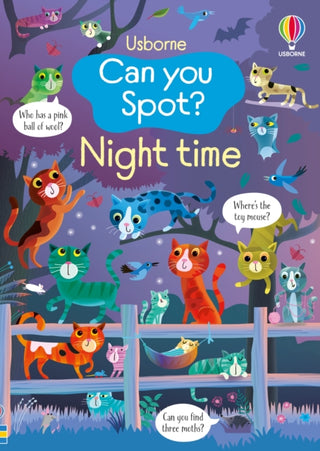 Supplemental image for 9781836041320 - Can you Spot? Night time