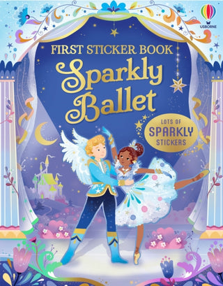 Cover image for 9781836041535 - First Sticker Book Sparkly Ballet