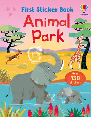 Cover image for 9781836041580 - First Sticker Book Animal Park