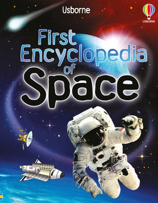 Cover image for 9781836041634 - First Encyclopedia of Space