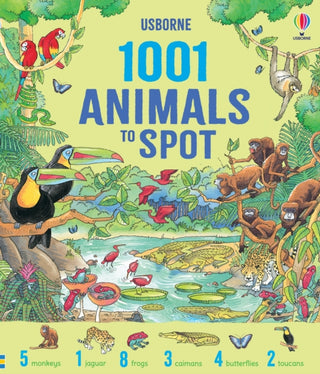 Cover image for 9781836041917 - 1001 Animals to Spot