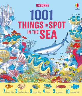 Cover image for 9781836041948 - 1001 Things to Spot in the Sea